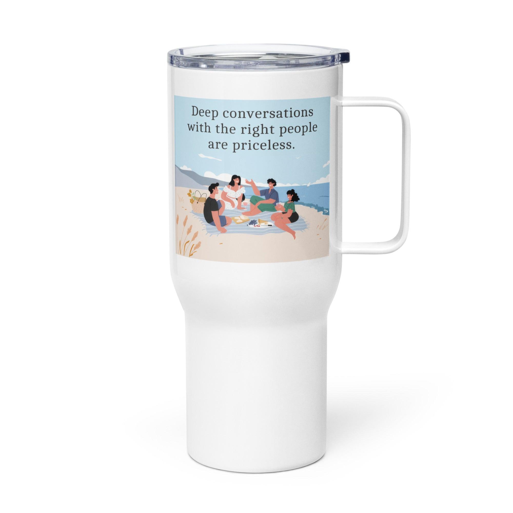 Meaningful Conversation Travel Mug - Inspire Cups