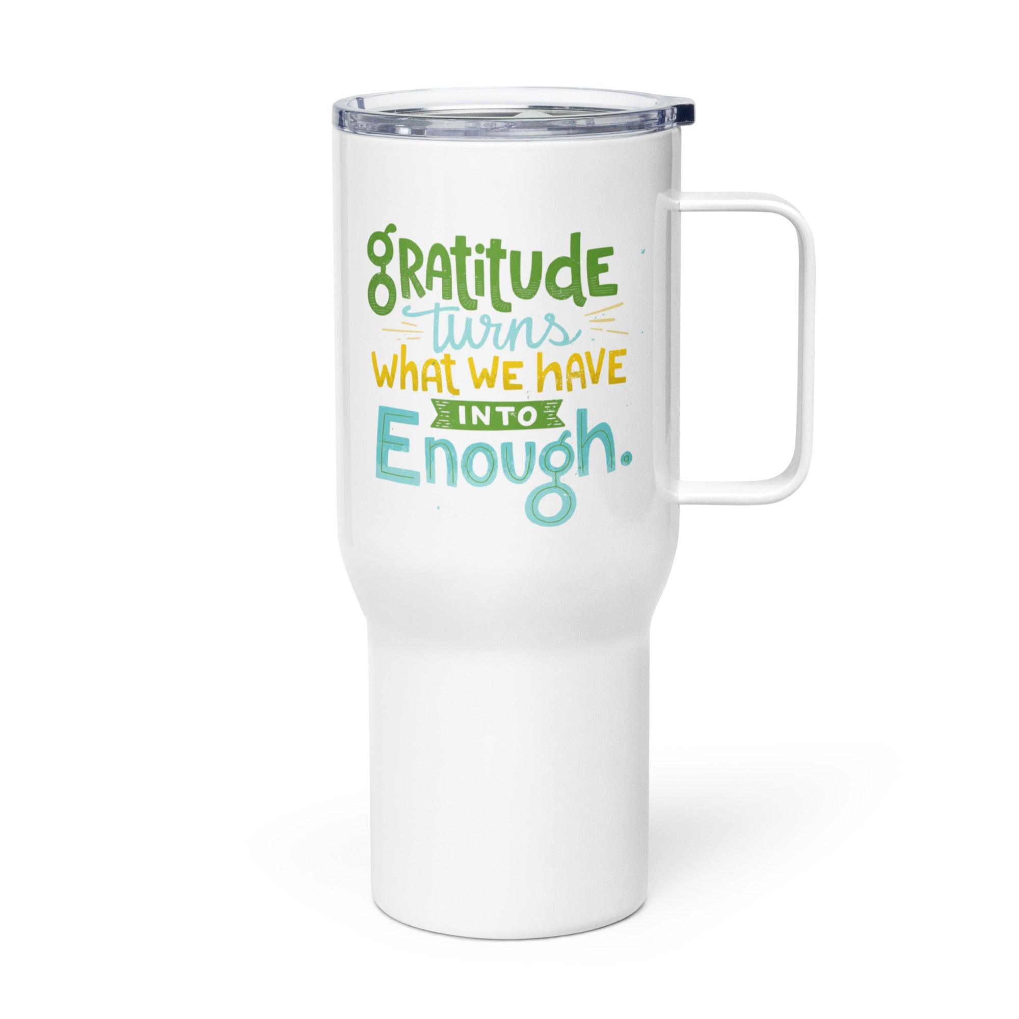 Gratitude Illustrated Coffee Mug - Inspire Cups