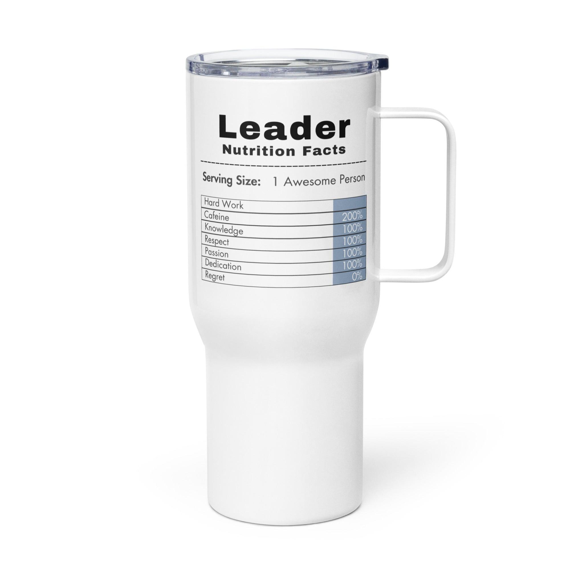 Leader Nutrition Facts Mug - Inspire Cups