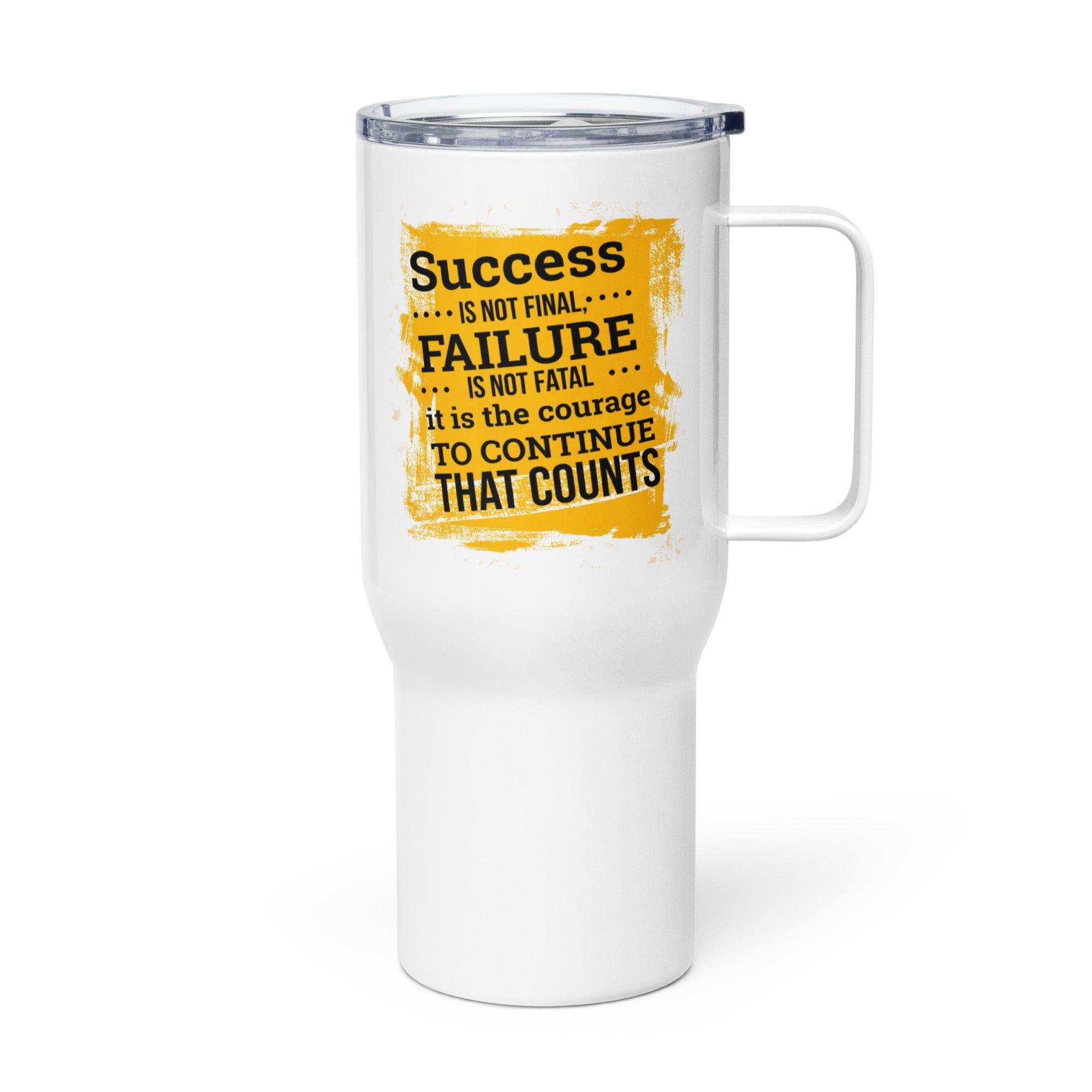 Success Courage Travel Mug - Inspire Cups