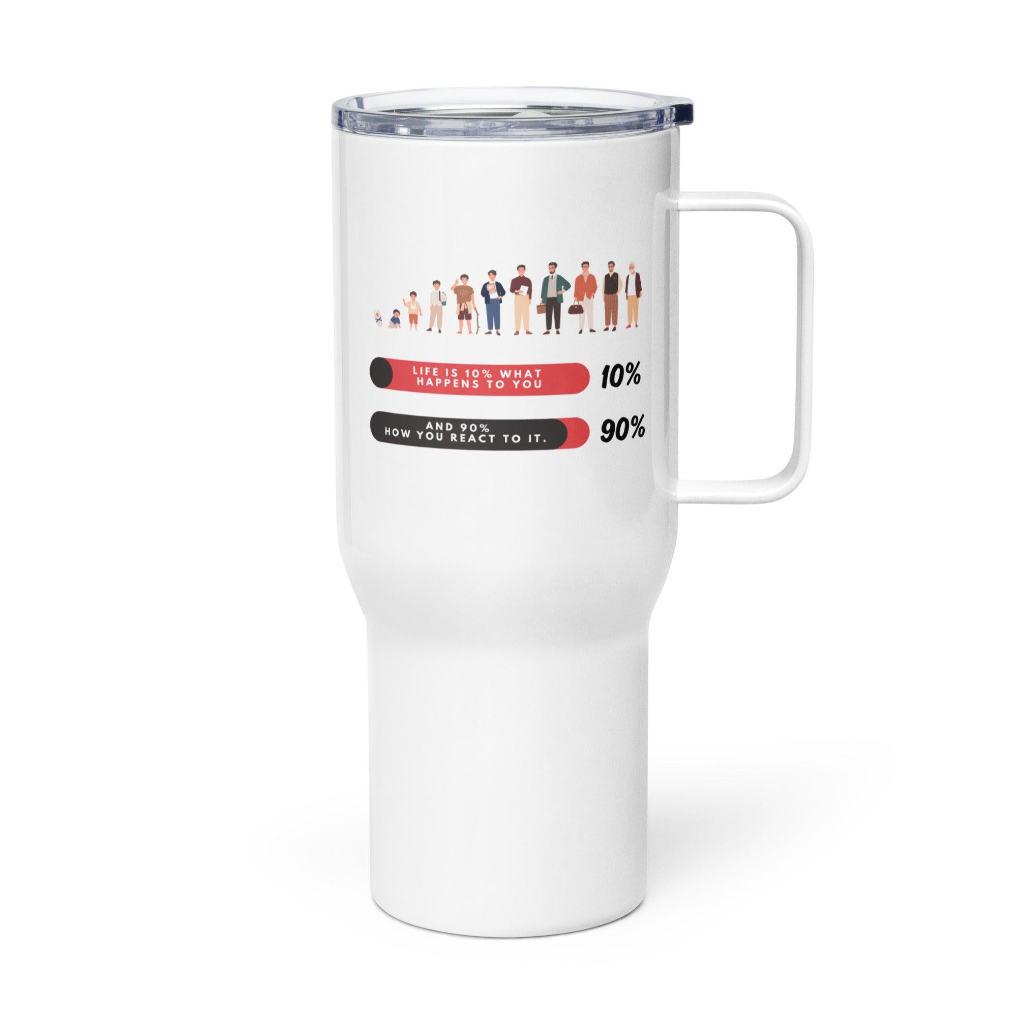 Life Reaction Quote Mug - Inspire Cups