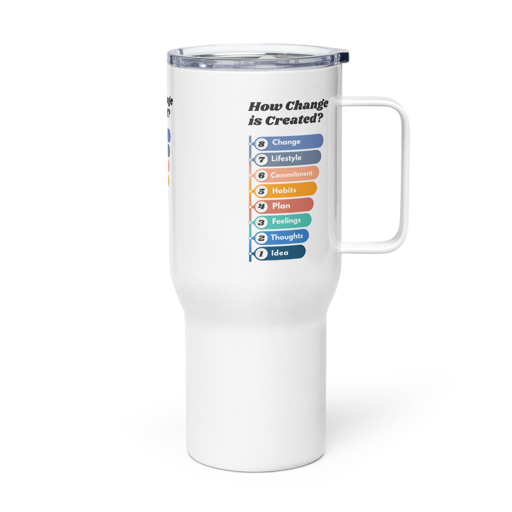 How Change Is Created Printed Travel Mug - Inspire Cups