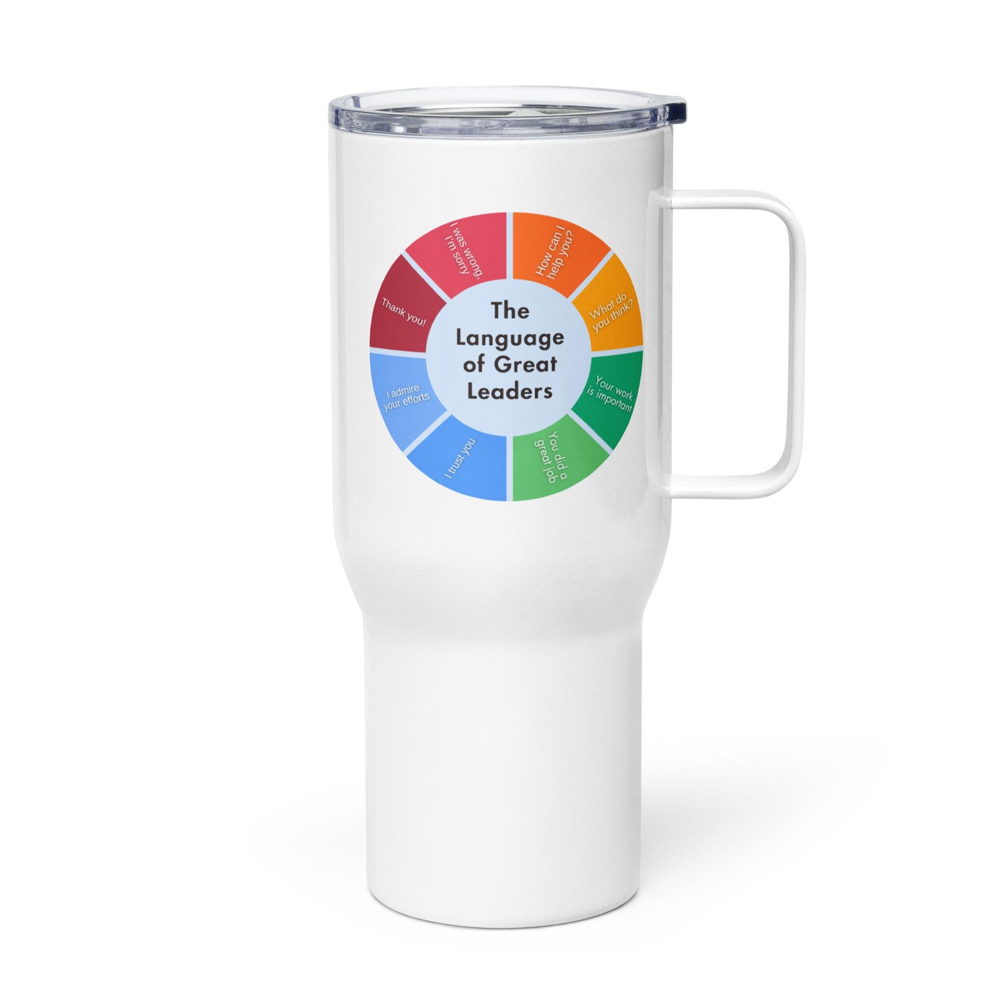 Great Leaders Printed Travel Mugs With Stainless Steel Body - Inspire Cups