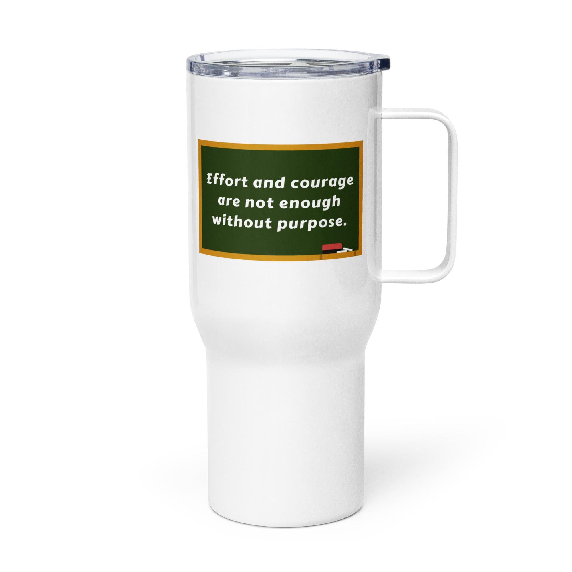 Purpose Printed Travel Mug With Very Minimalist Design - Inspire Cups