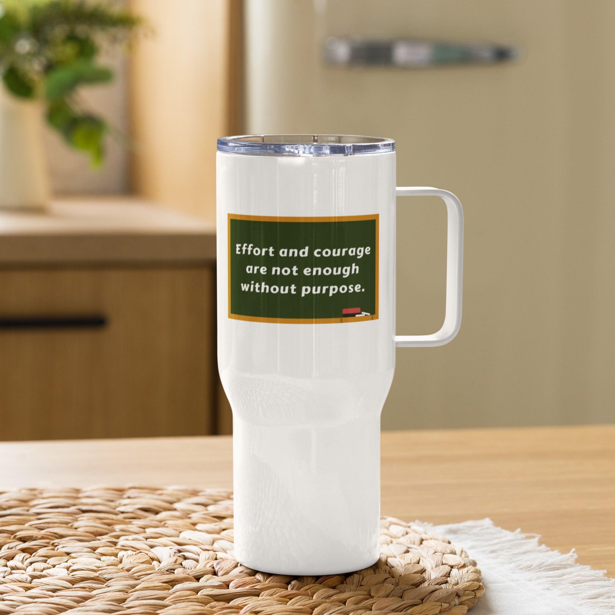Purpose Printed Travel Mug With Very Minimalist Design - Inspire Cups