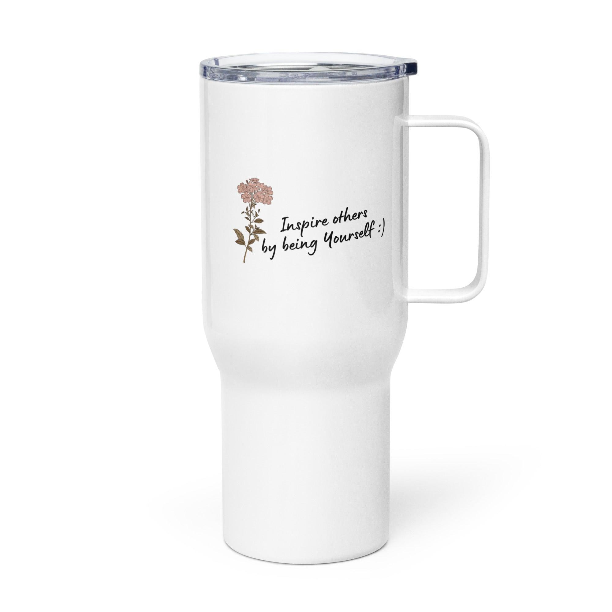 Inspire Others Printed Travel Mugs With Abstract Design - Inspire Cups