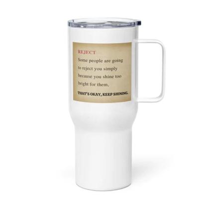 Quote Message Travel Mug - Inspire Cups