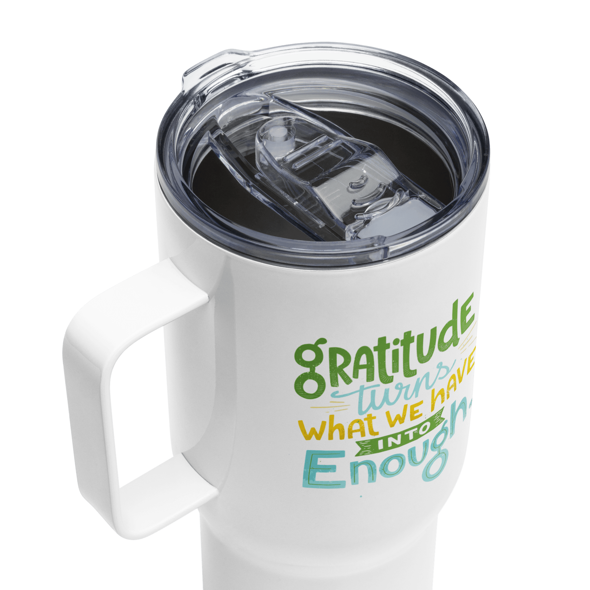 Gratitude Illustrated Coffee Mug - Inspire Cups