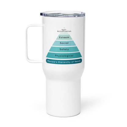 Maslow Hierarchy Travel Mug Inspires Growth With Educational Design - Inspire Cups