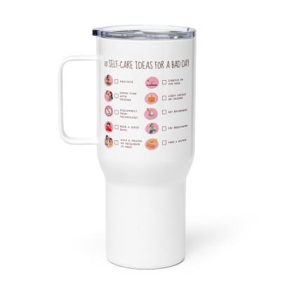 Self-Care Mug – Ideas for a Bad Day | Calming Ceramic Cup - Inspire Cups