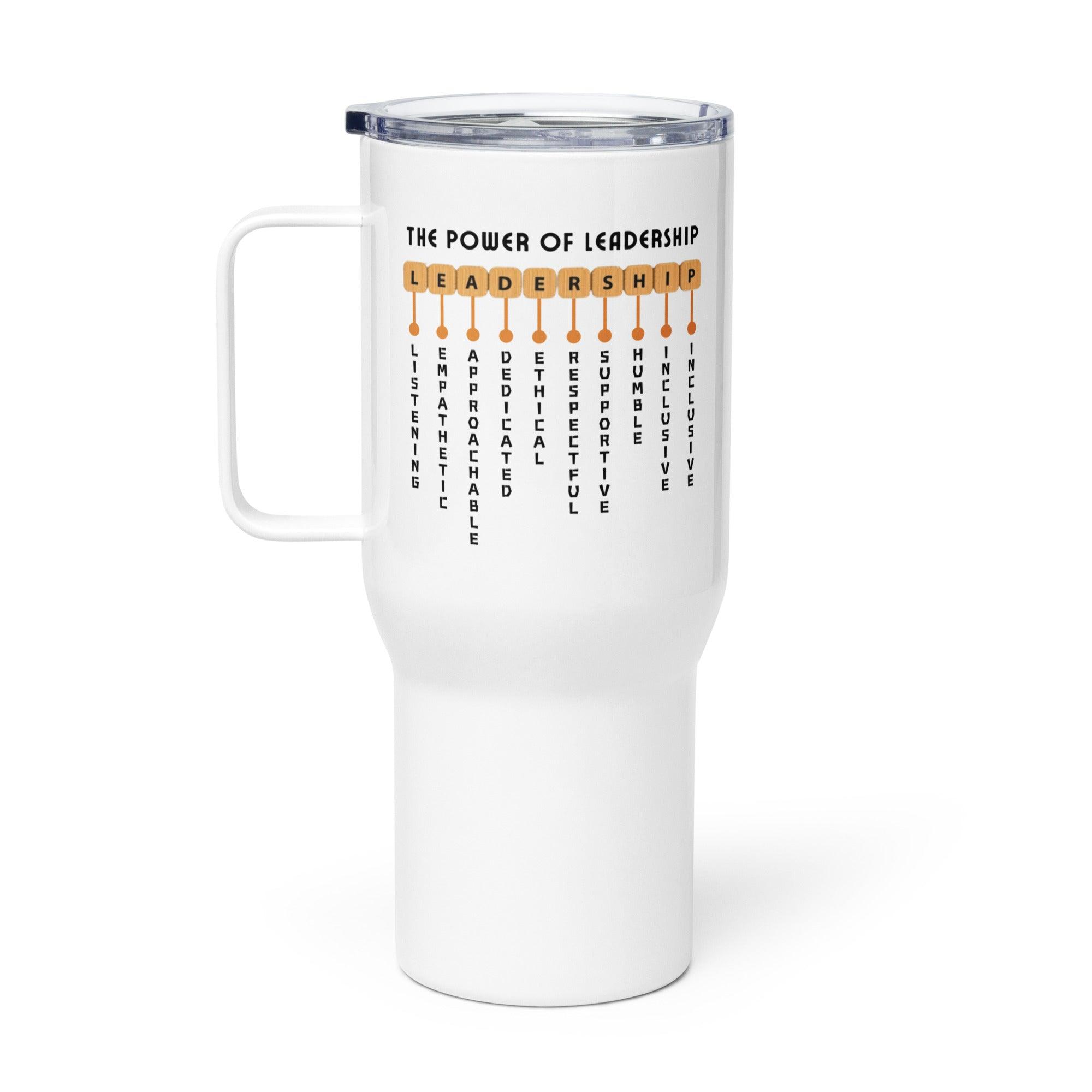 Leadership Quote Mug – Printed Travel Cup for Motivated Professionals - Inspire Cups