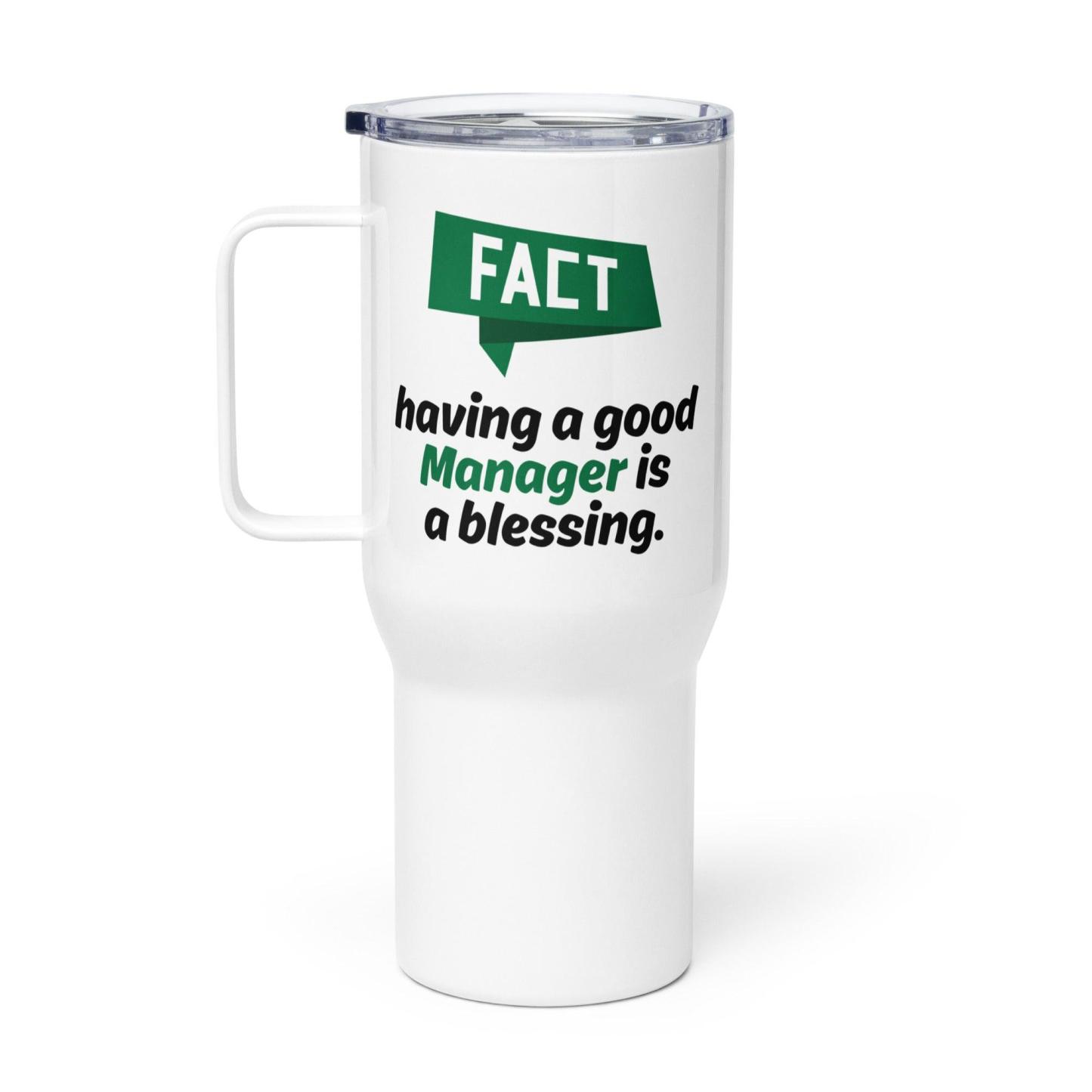good manager travel mug - Inspire Cups