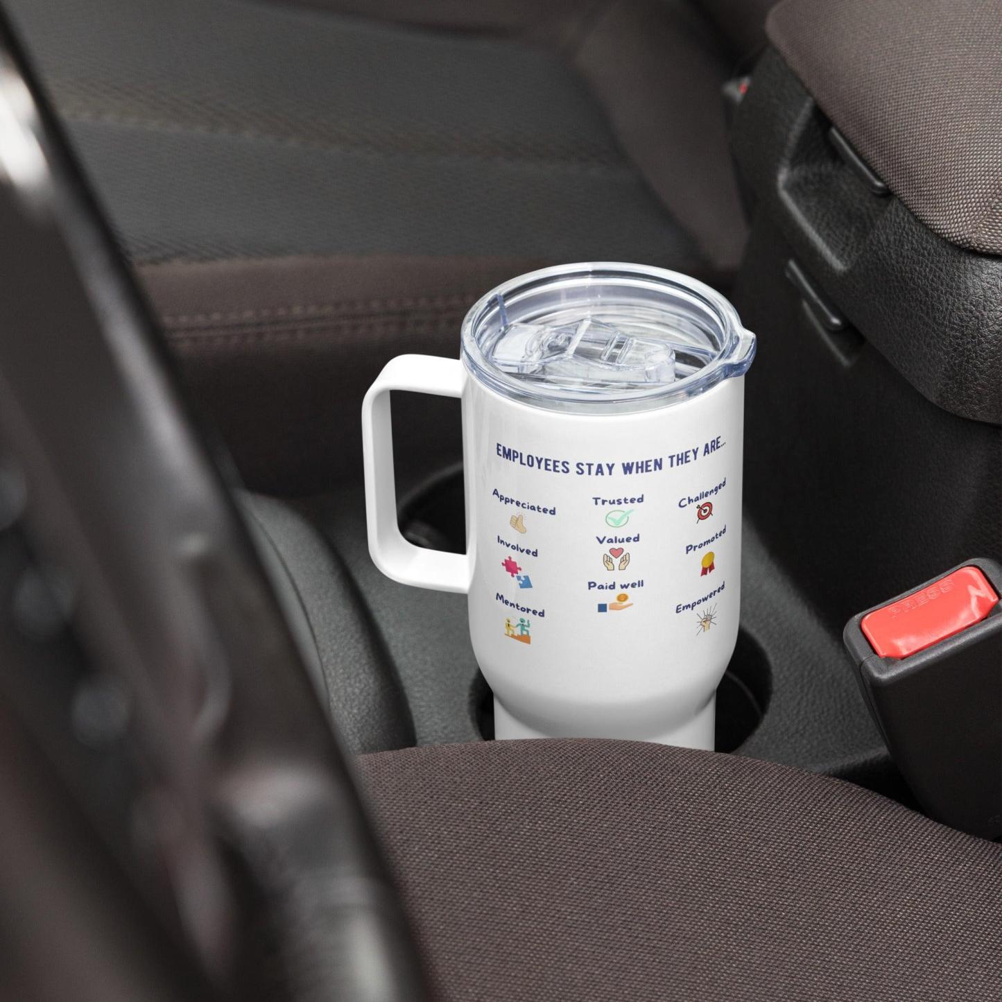 employee appreciation travel mug - Inspire Cups