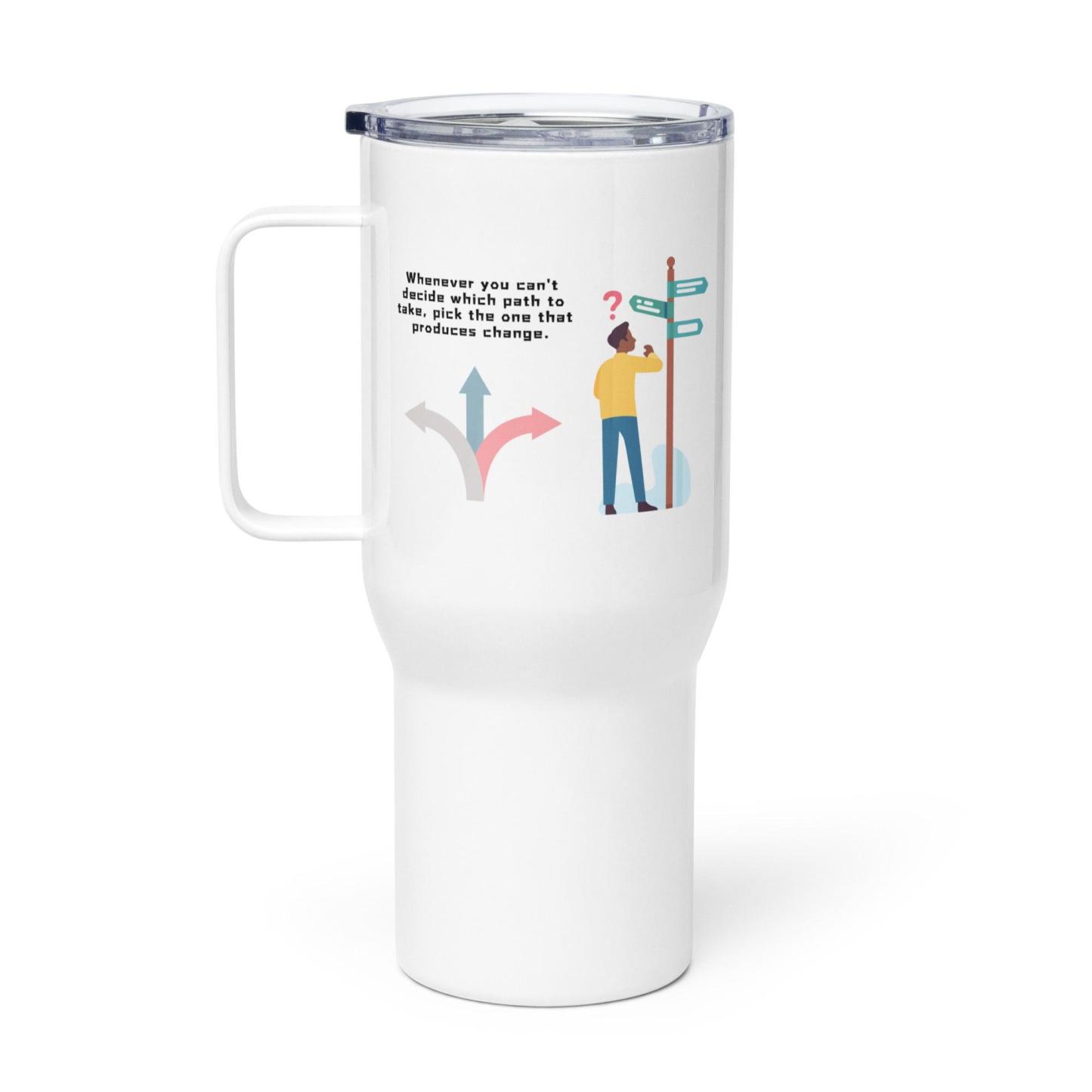 Decision Making Travel Mug - Inspire Cups