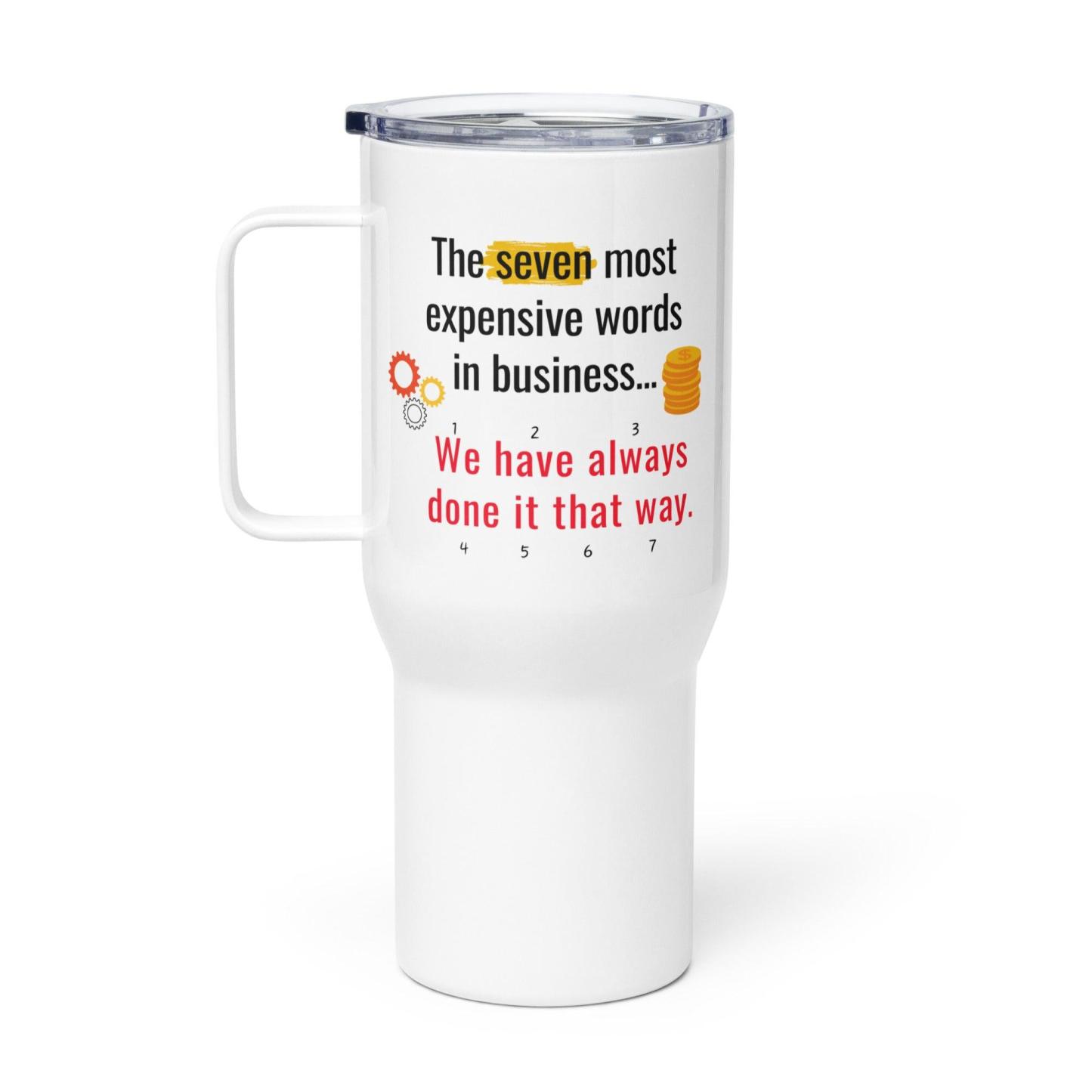 Expensive Words Printed Mug - Inspire Cups