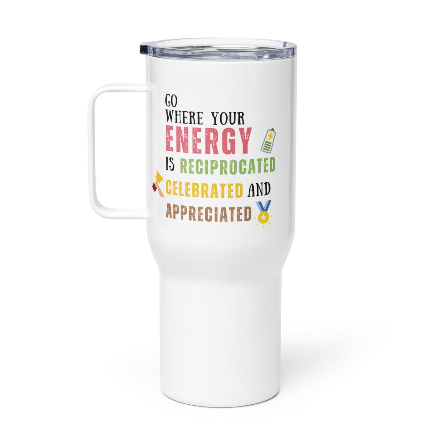 Positive Energy Travel Mug - Inspire Cups