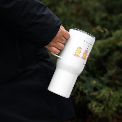 Battery Humor Travel Mug - Inspire Cups