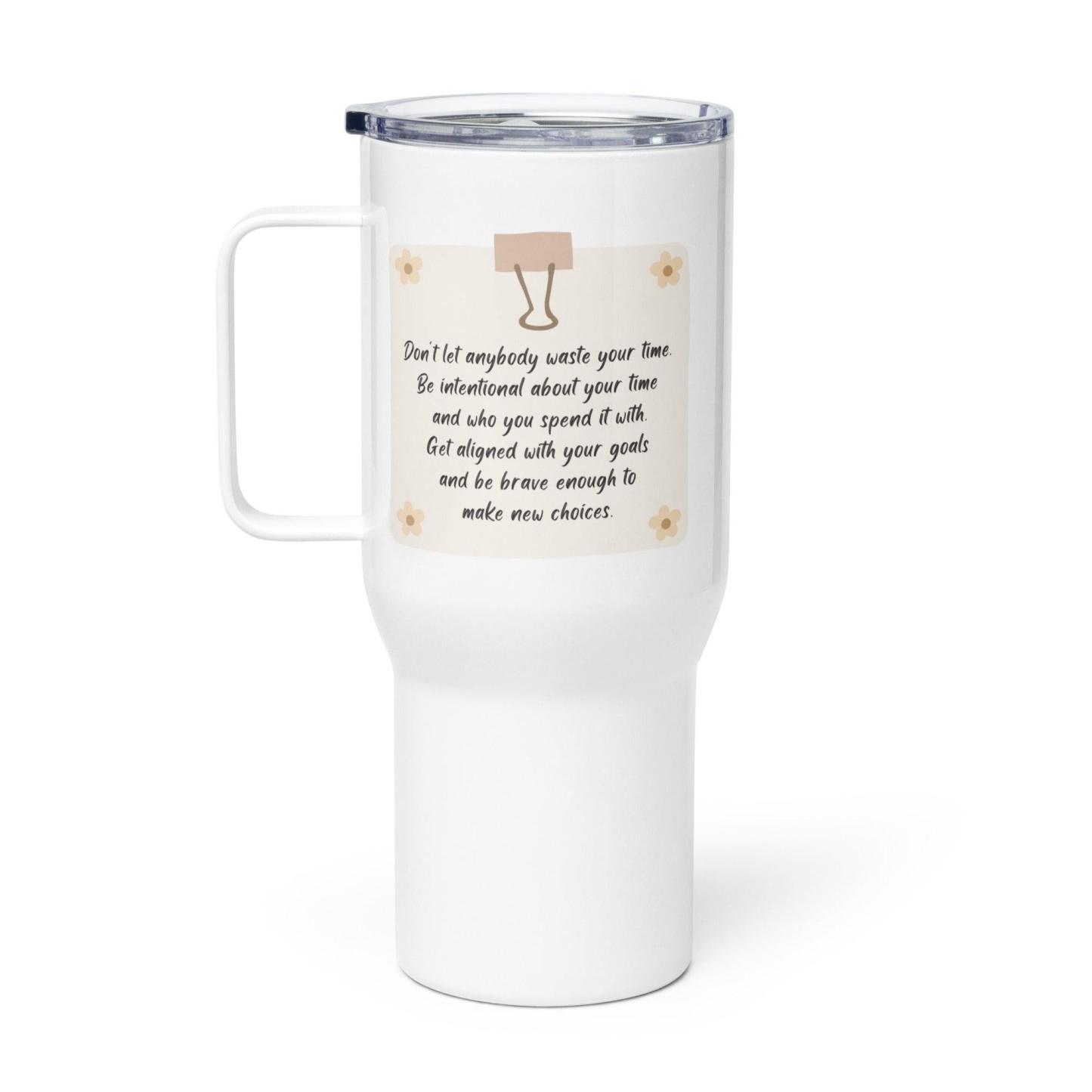 time awareness travel mug - Inspire Cups