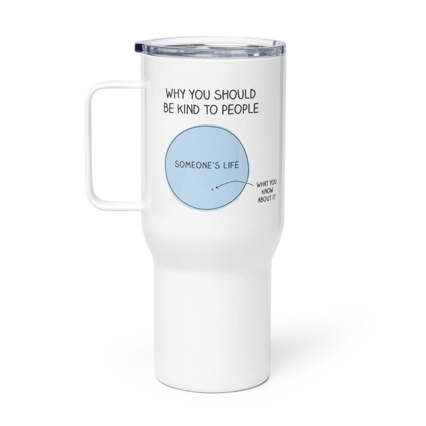 Kindness Printed Travel Mug - Inspire Cups
