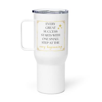 motivational printed travel mug - Inspire Cups