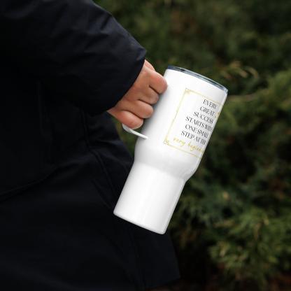 motivational printed travel mug - Inspire Cups