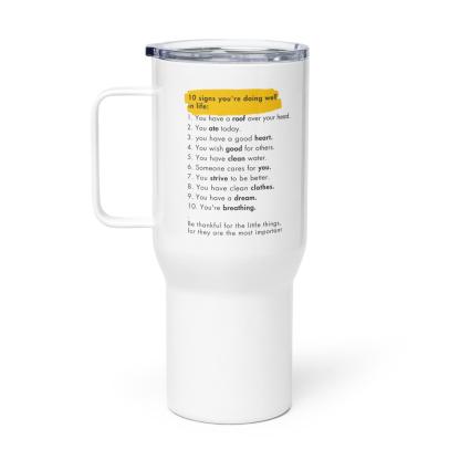 Gratitude Awareness Travel Mug - Inspire Cups
