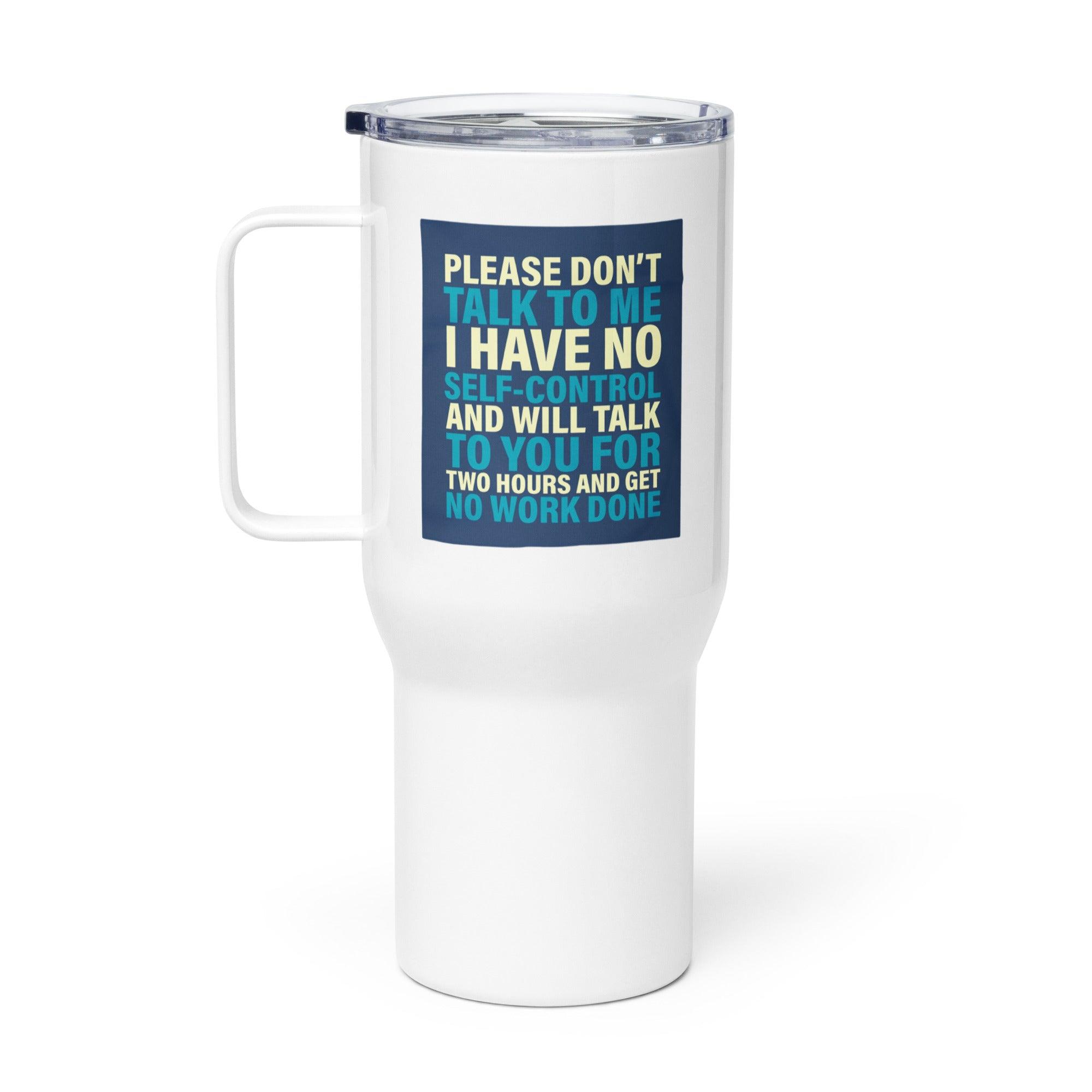 No Work Talk Mug - Inspire Cups