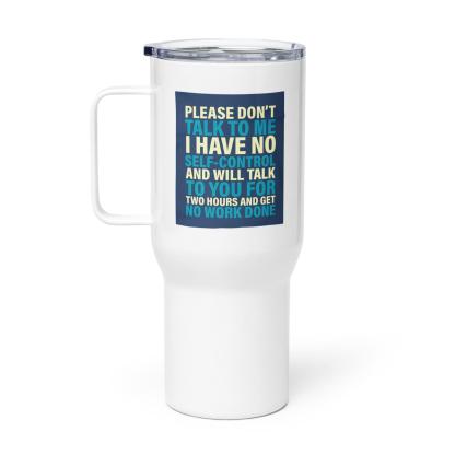 No Work Talk Mug - Inspire Cups