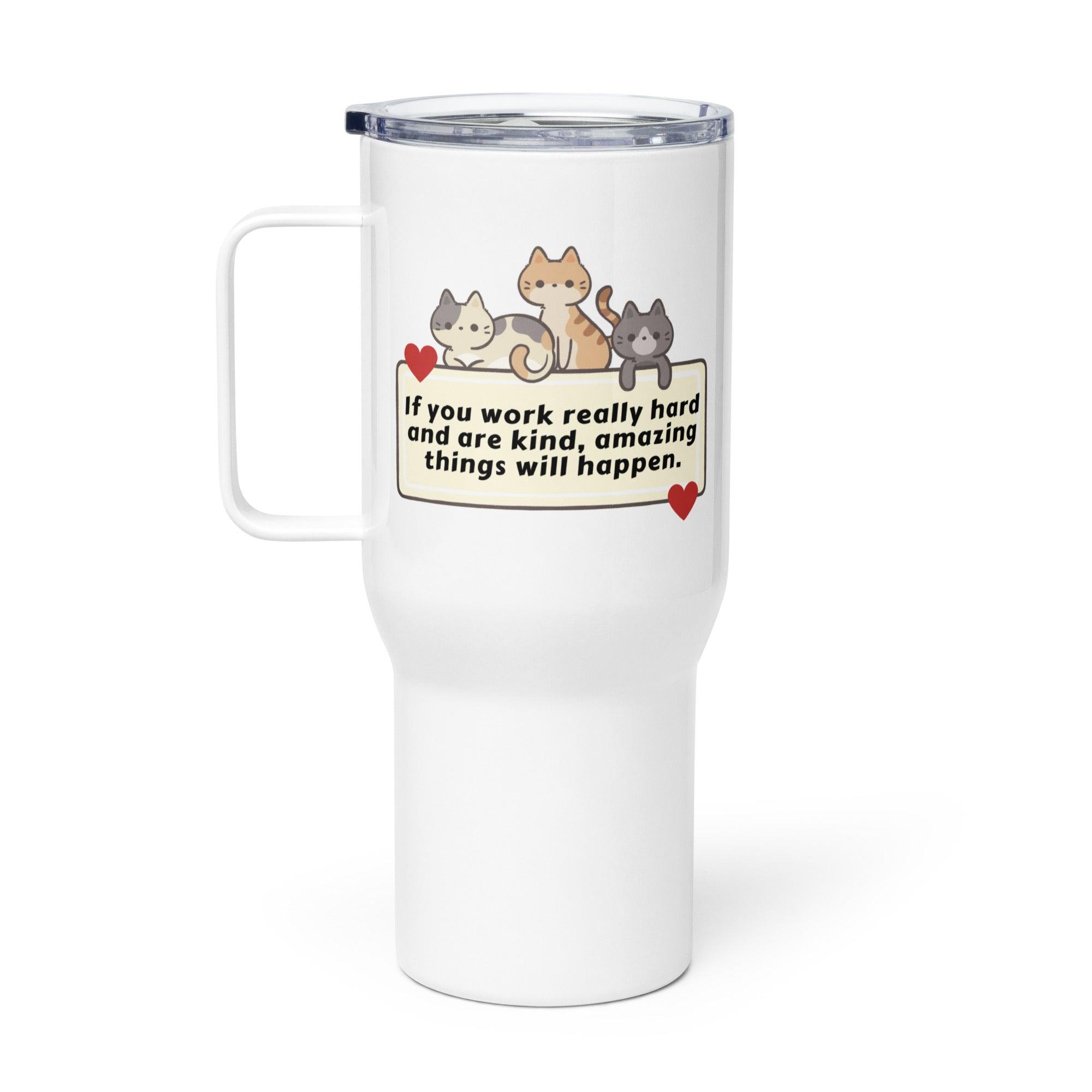 Hard Work Kindness Mug - Inspire Cups