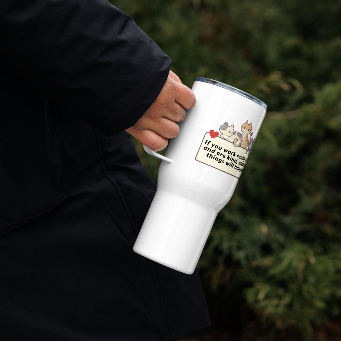 Hard Work Kindness Mug - Inspire Cups