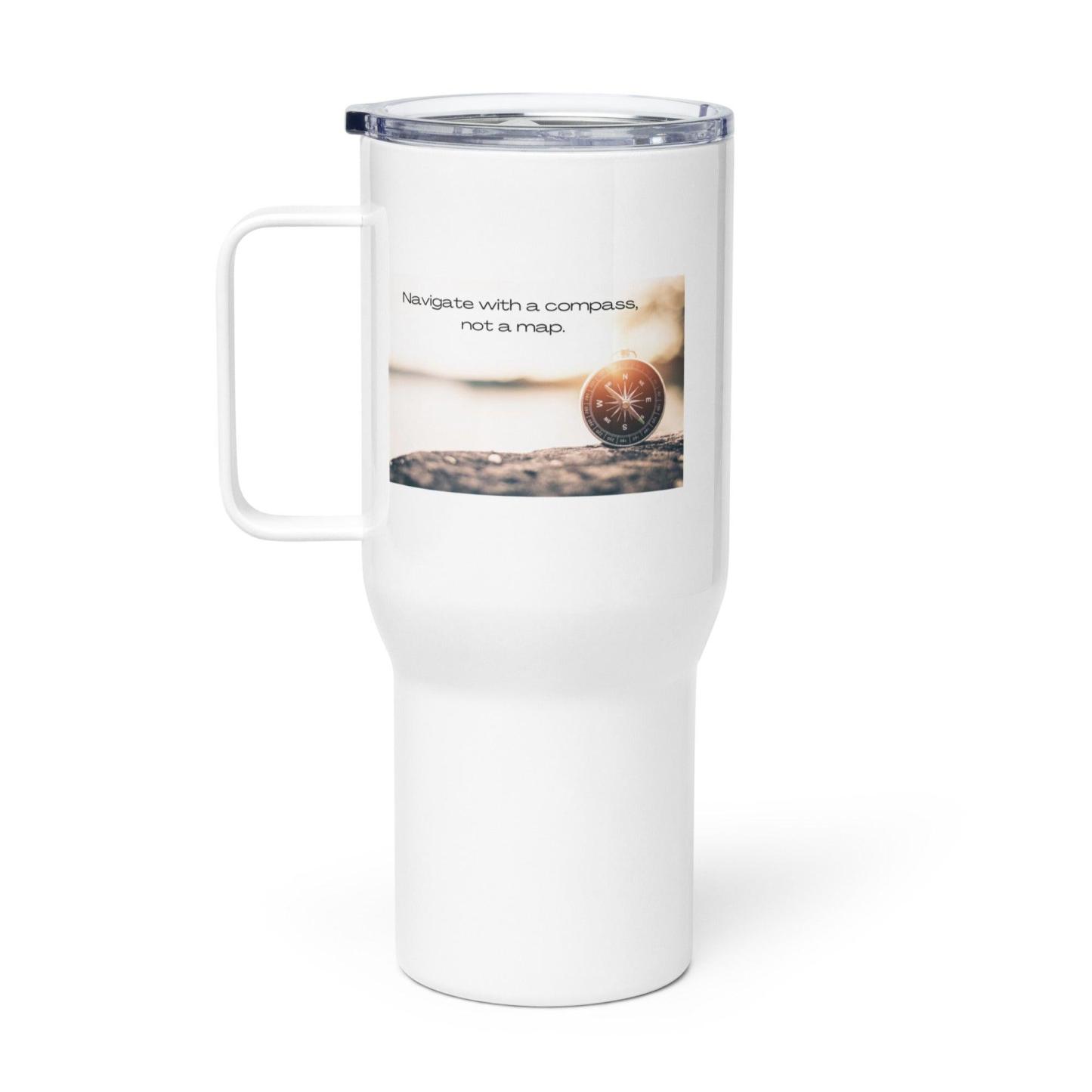 Compass Quote Travel Mug - Inspire Cups