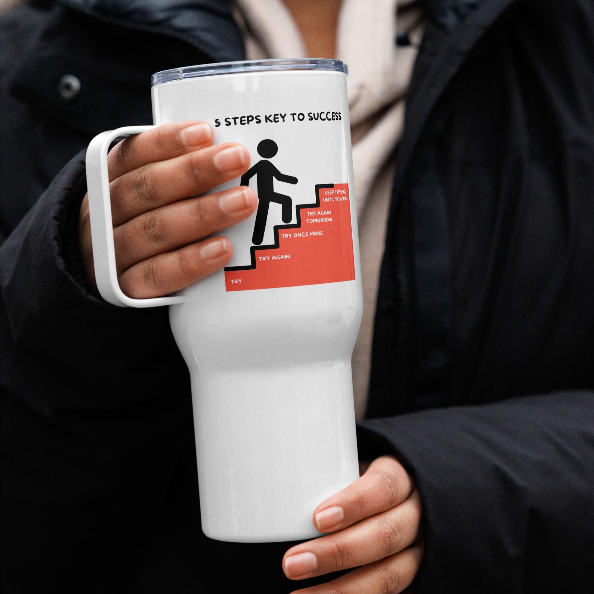 Success Steps Motivation Mug - Inspire Cups