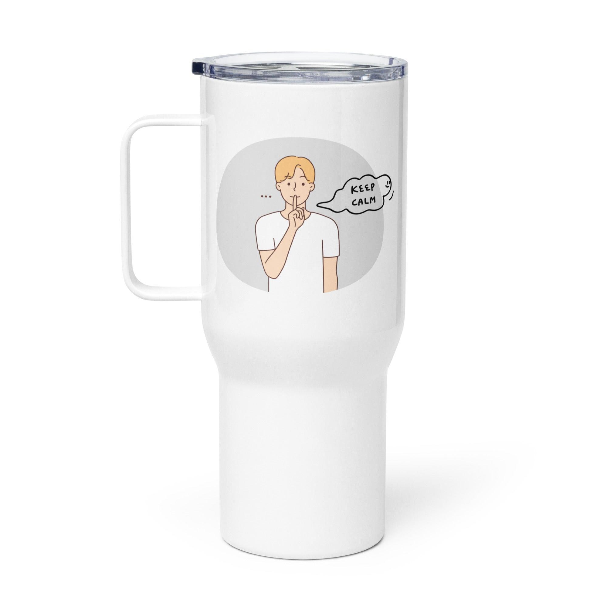 Use Words To Heal Not Hurt Quote Printed Travel Mug - Inspire Cups