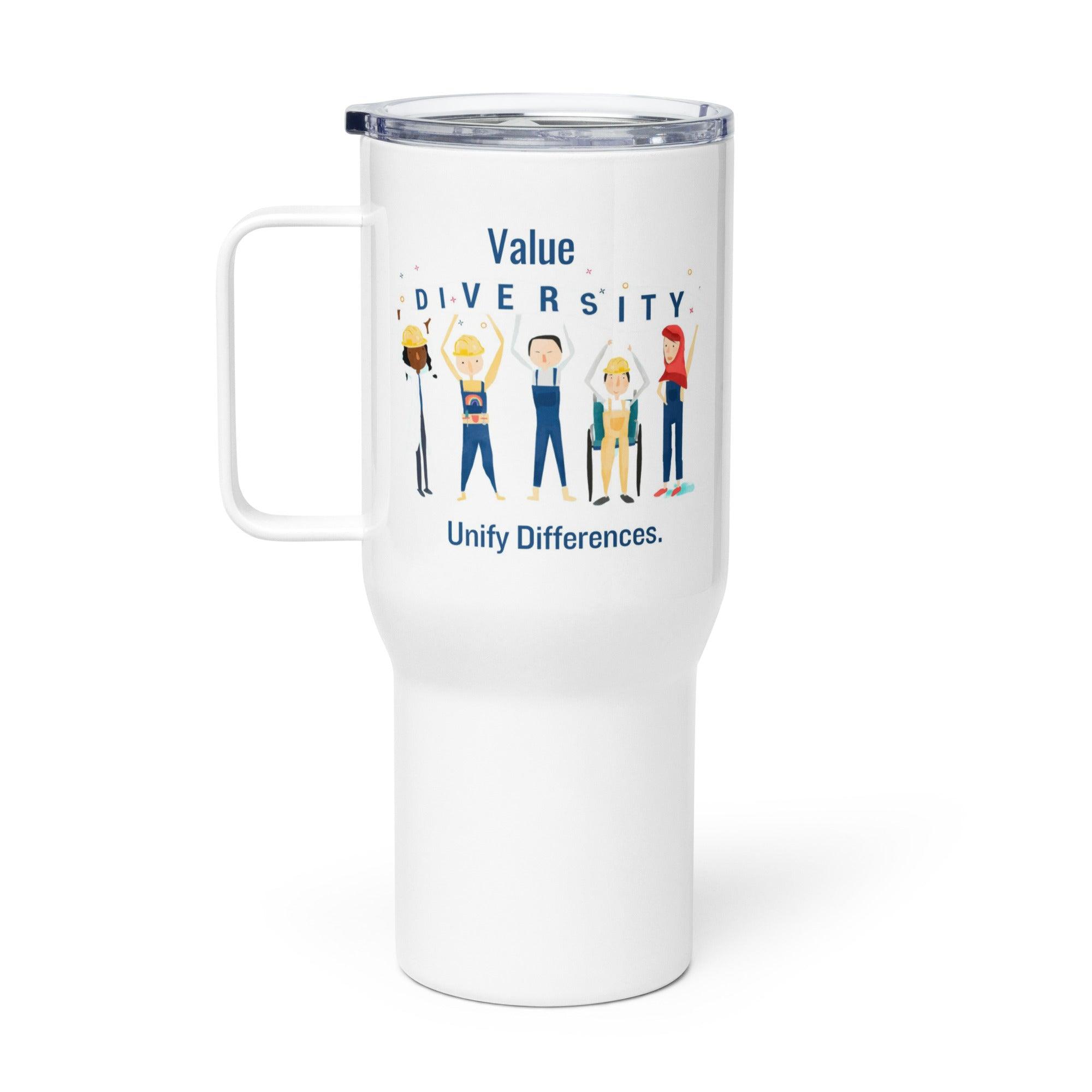 Value Diversity Travel Mug - Inspire Cups