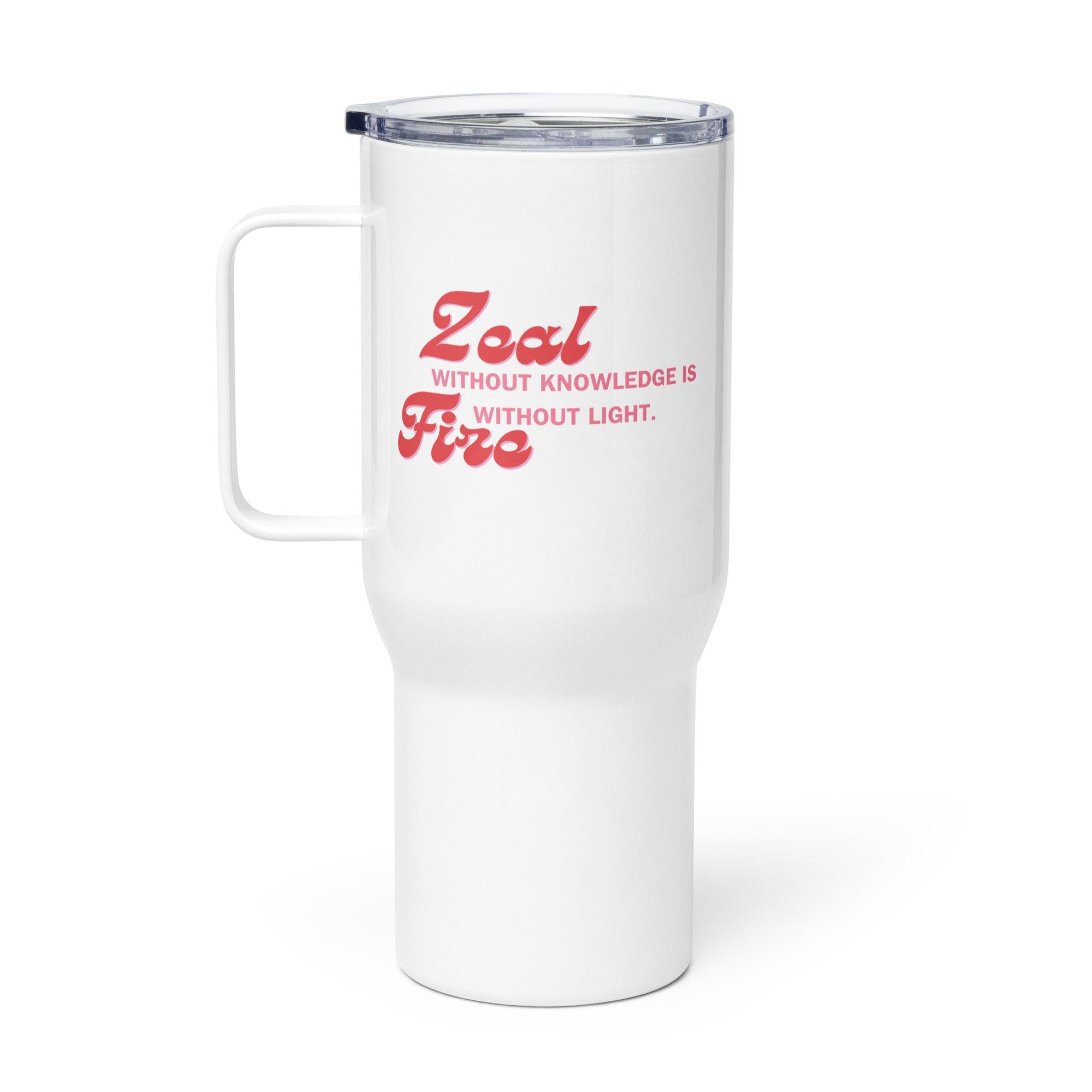 Zeal Knowledge Quote Mug - Inspire Cups