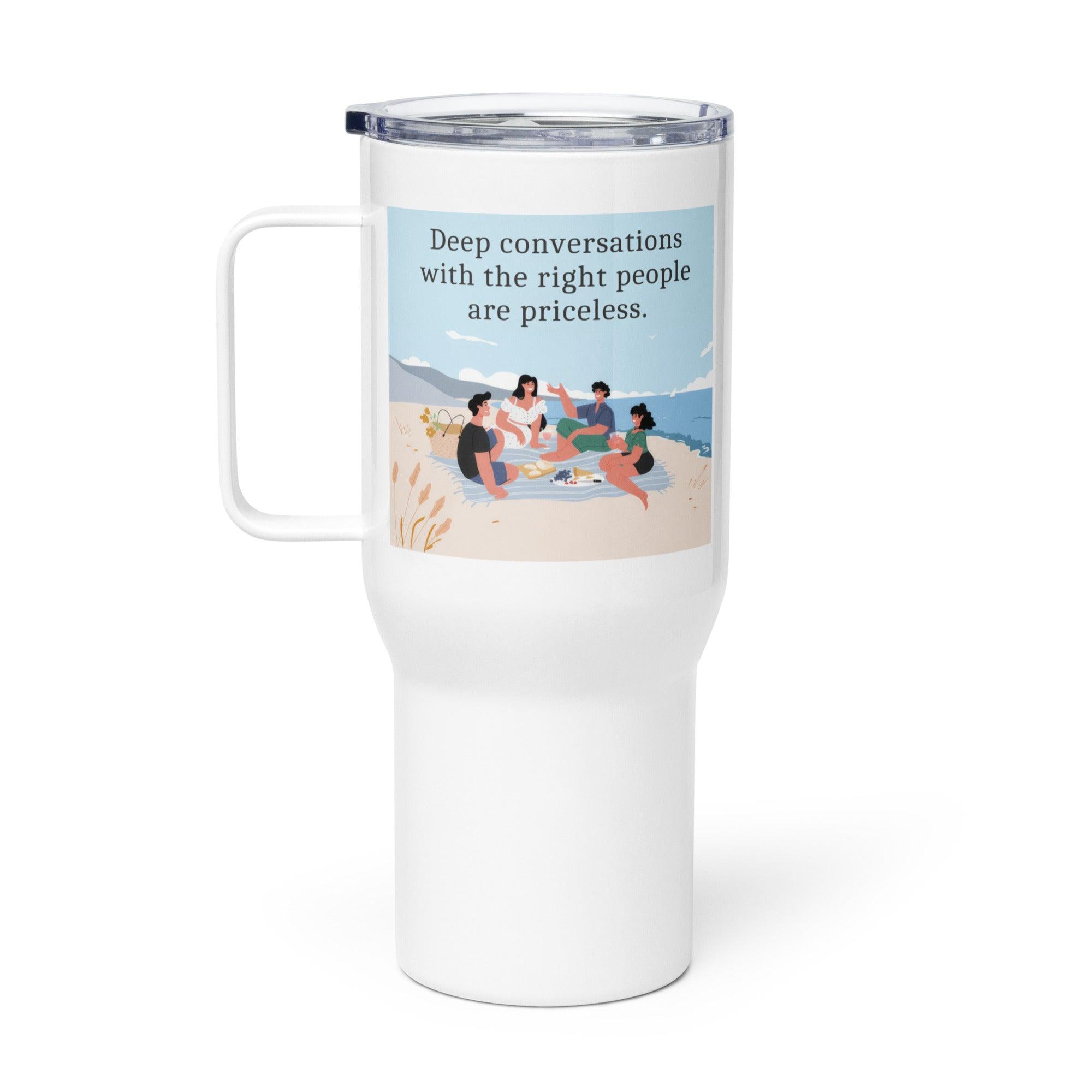 Meaningful Conversation Travel Mug - Inspire Cups