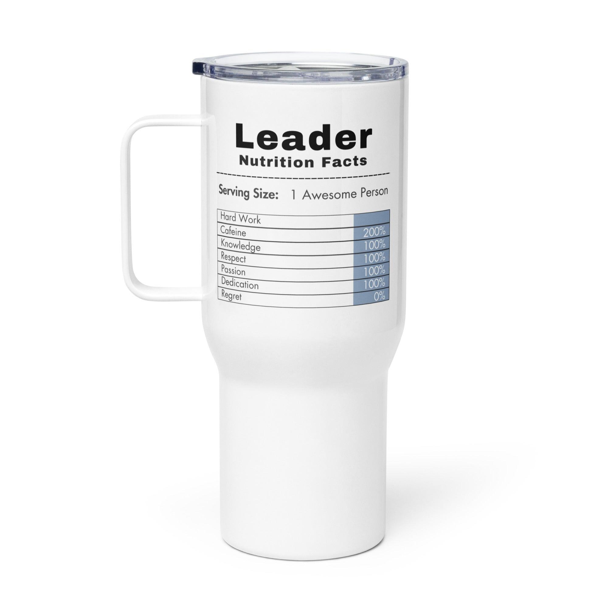 Leader Nutrition Facts Mug - Inspire Cups