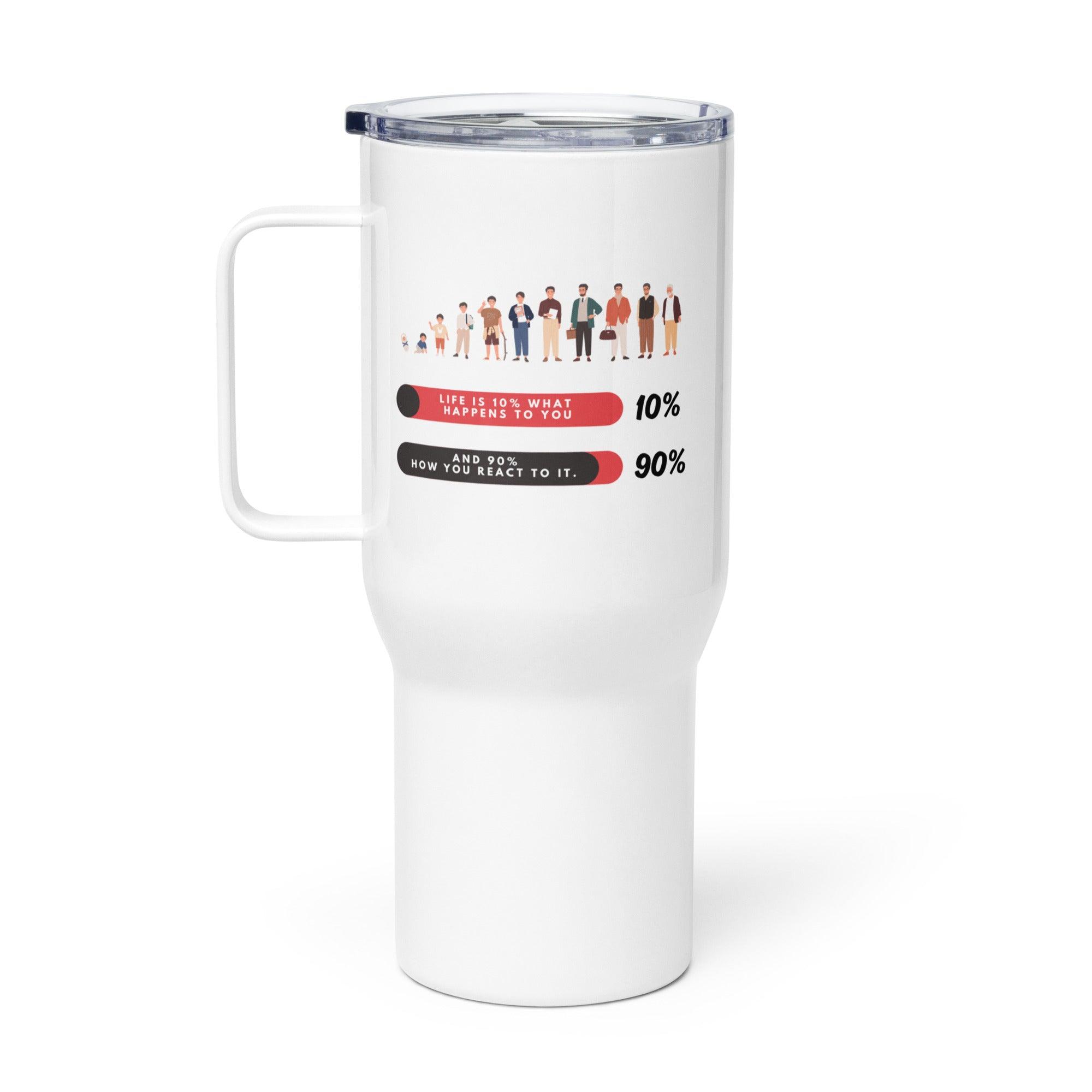 Life Reaction Quote Mug - Inspire Cups