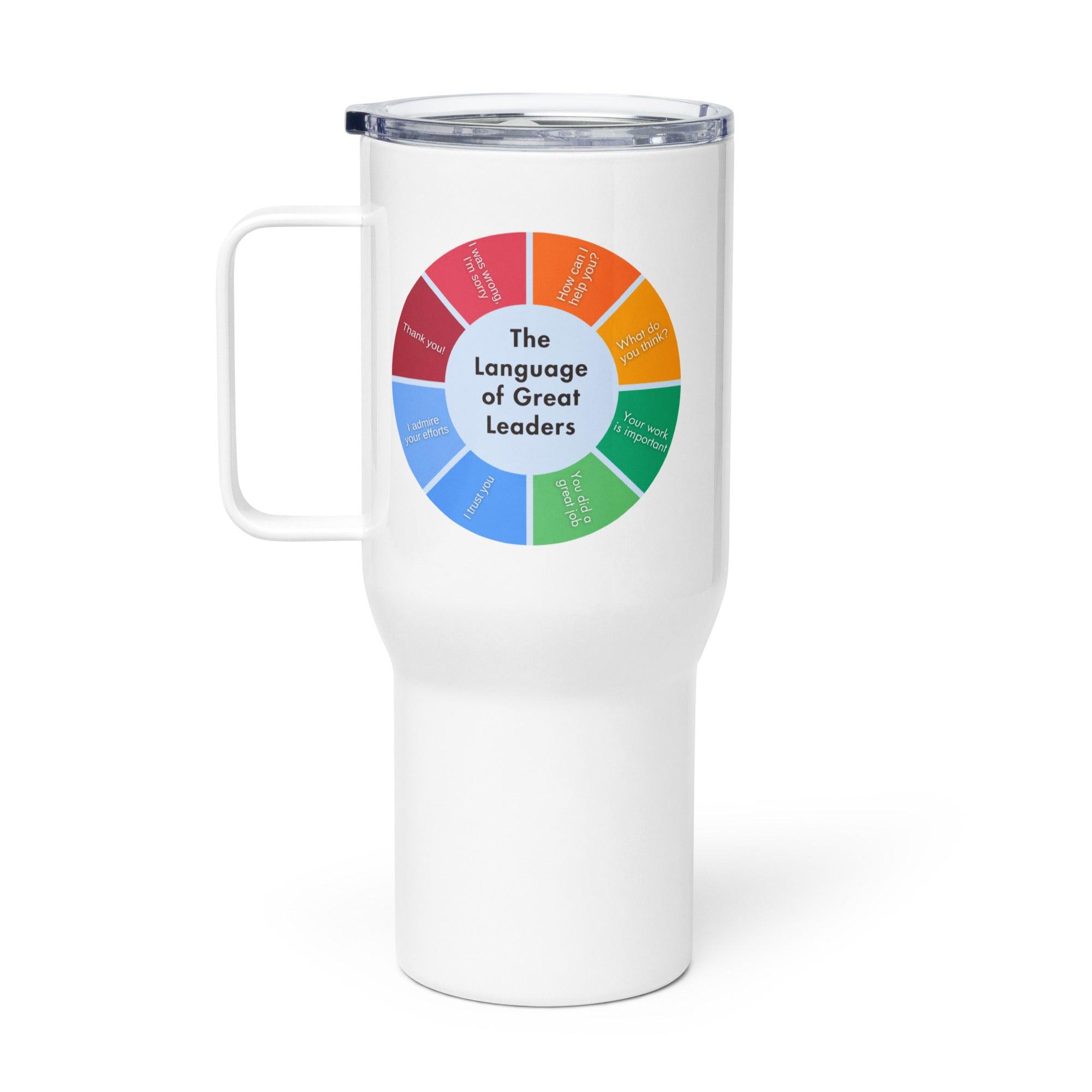 Great Leaders Printed Travel Mugs With Stainless Steel Body - Inspire Cups