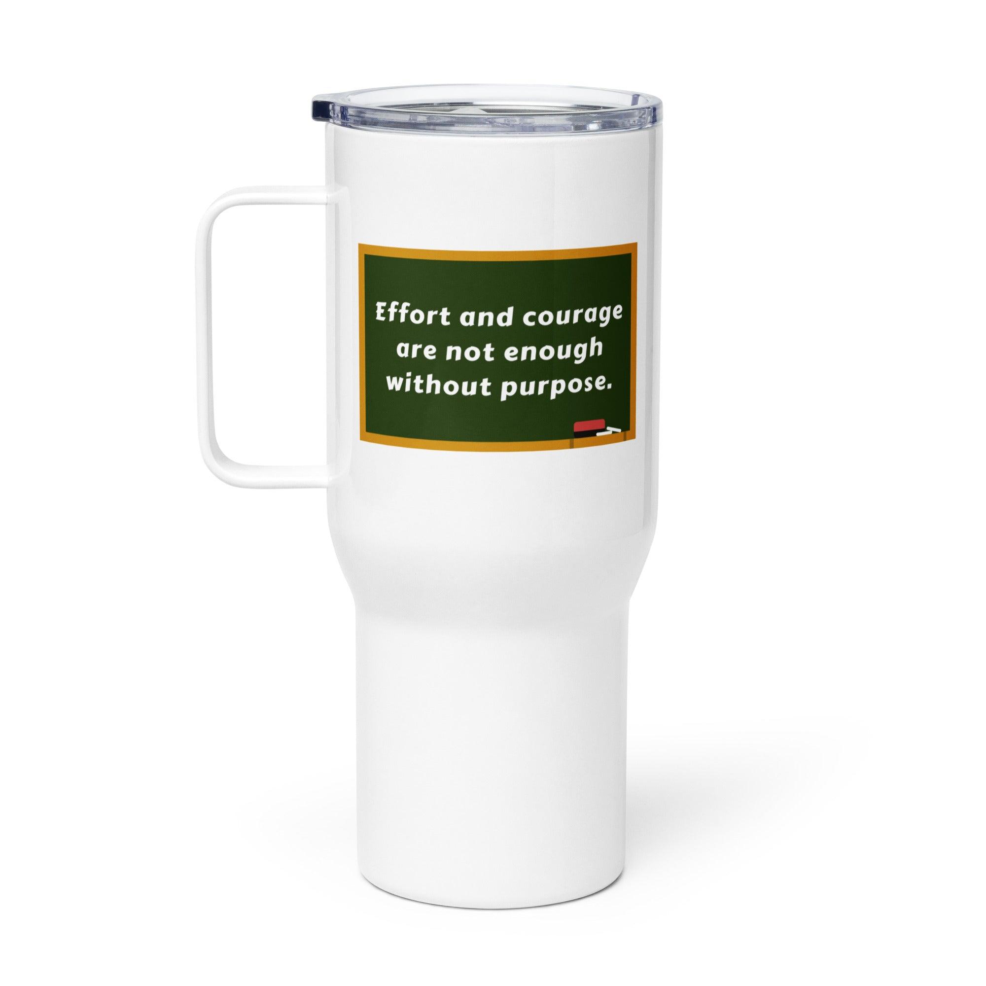 Purpose Printed Travel Mug With Very Minimalist Design - Inspire Cups