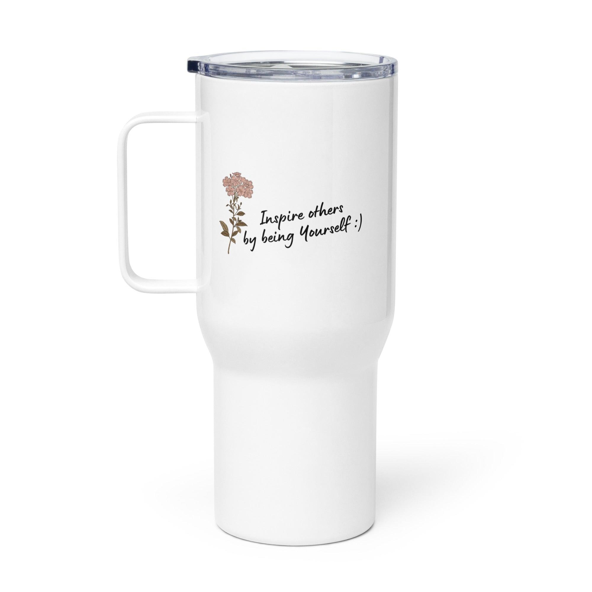 Inspire Others Printed Travel Mugs With Abstract Design - Inspire Cups