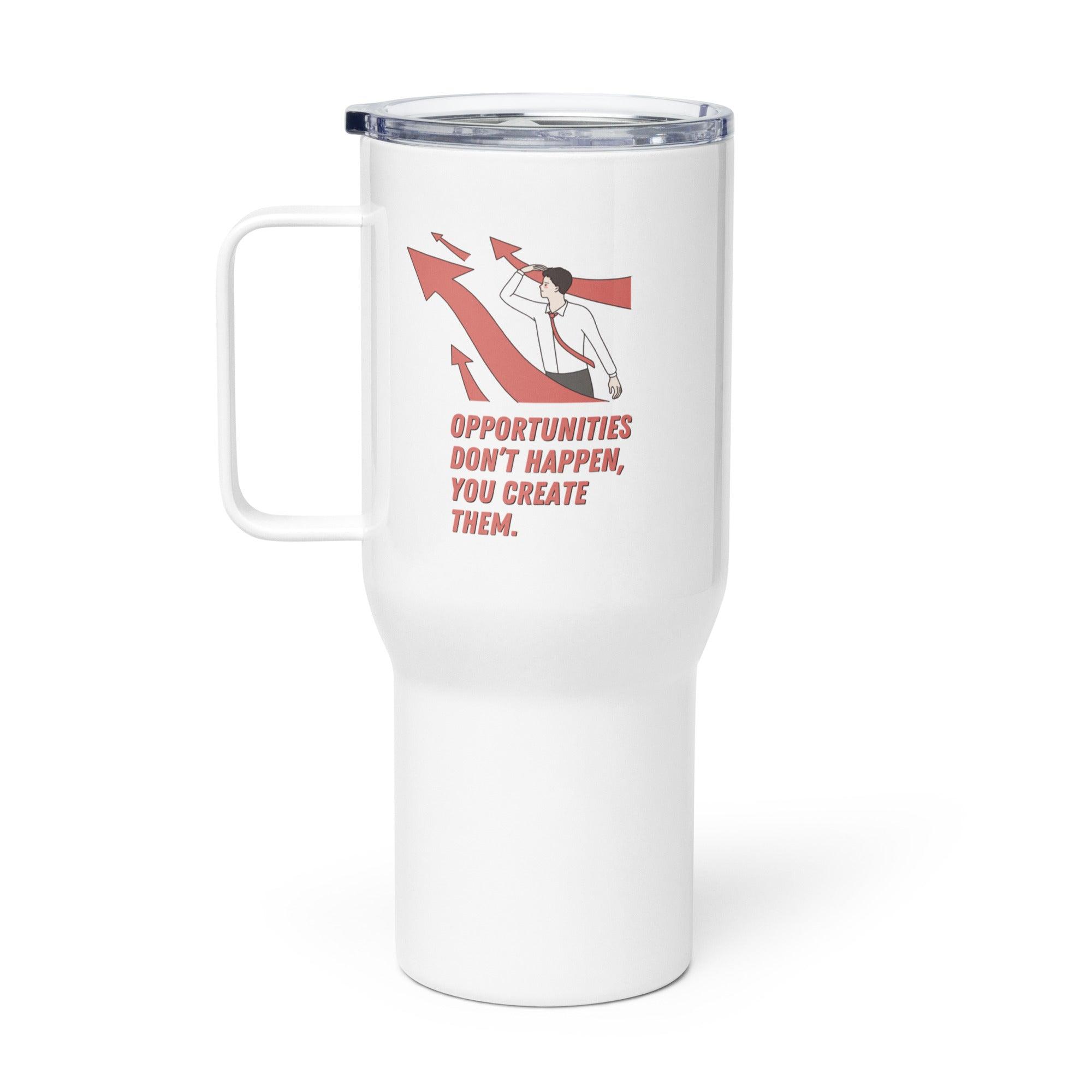 Inspirational Printed Travel Mug Empower Your Routine - Inspire Cups