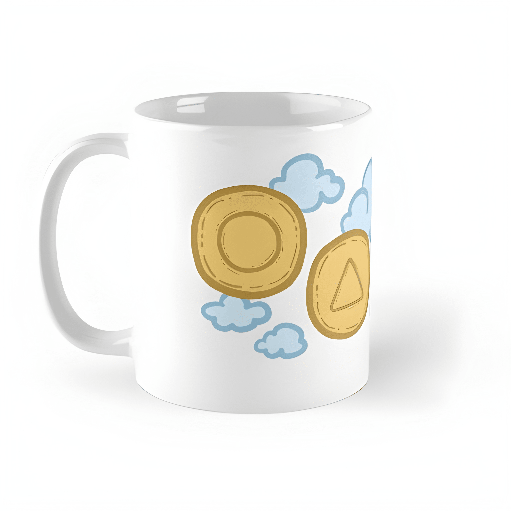 Squid Game Dalgona Candy Ceramic Coffee Mug