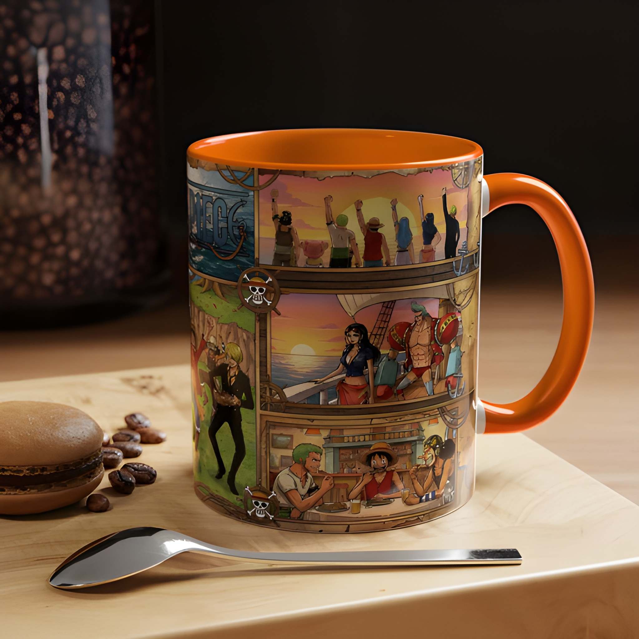 One Piece Crew Montage Coffee Collage Mug | Accent Mug 11oz 15oz