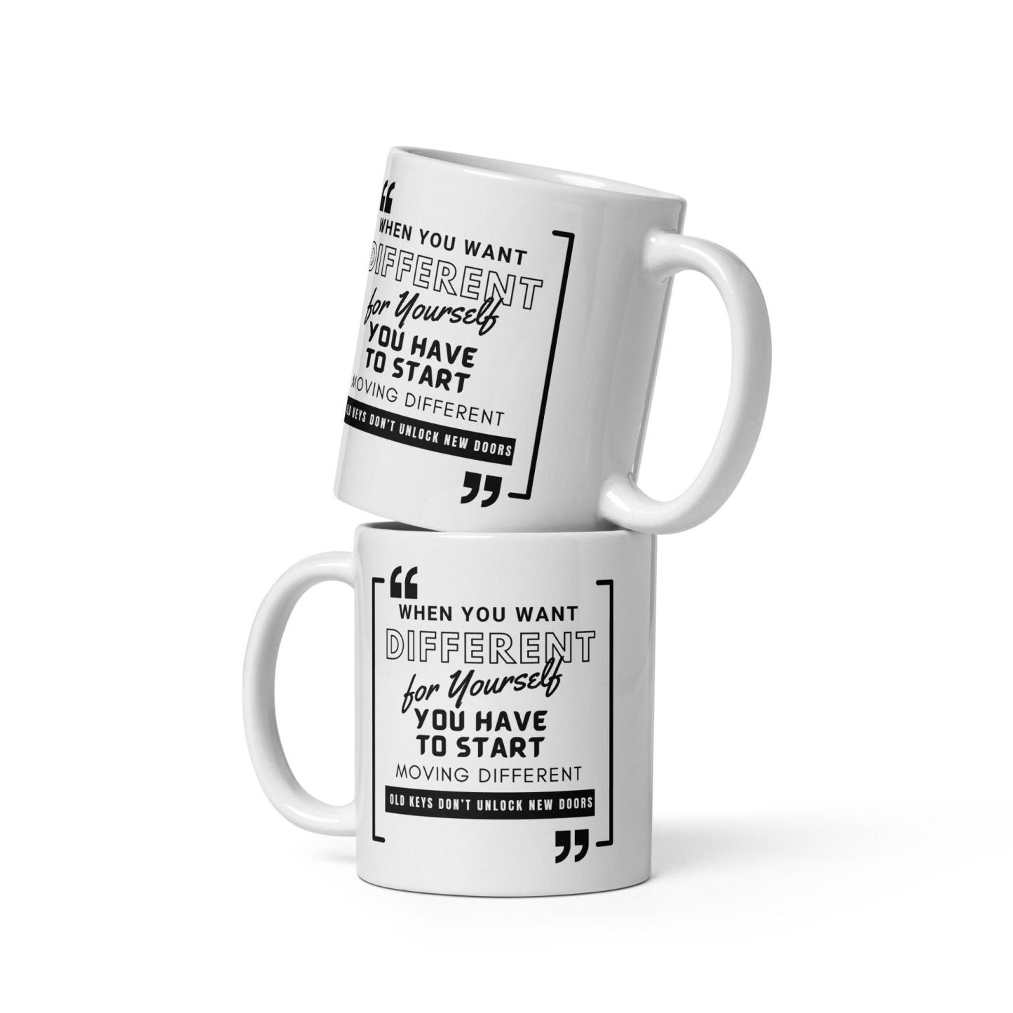 Move Different Quote Mug - Inspire Cups
