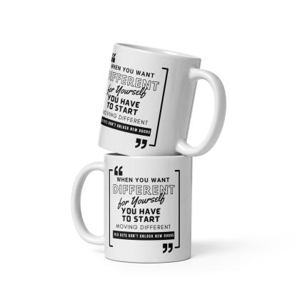 Move Different Quote Mug - Inspire Cups