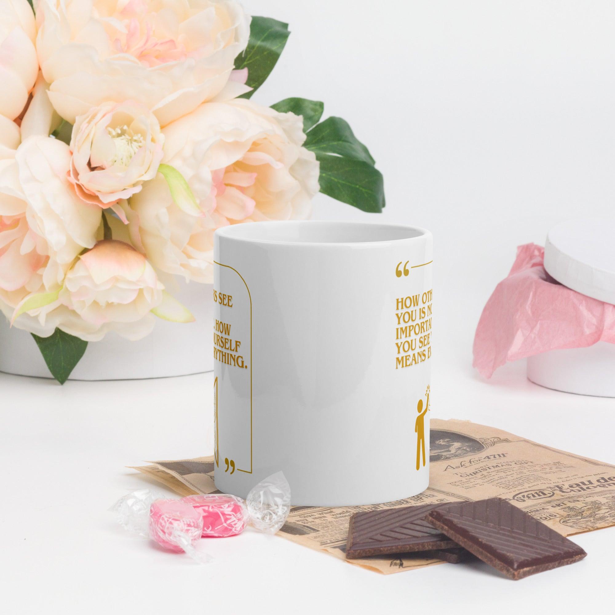 Self Reflection Ceramic Mug - Inspire Cups