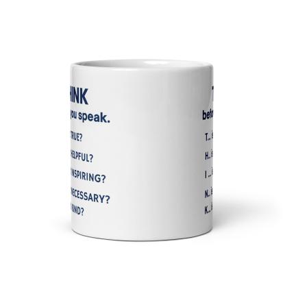 Mindful Communication Ceramic Mug - Inspire Cups