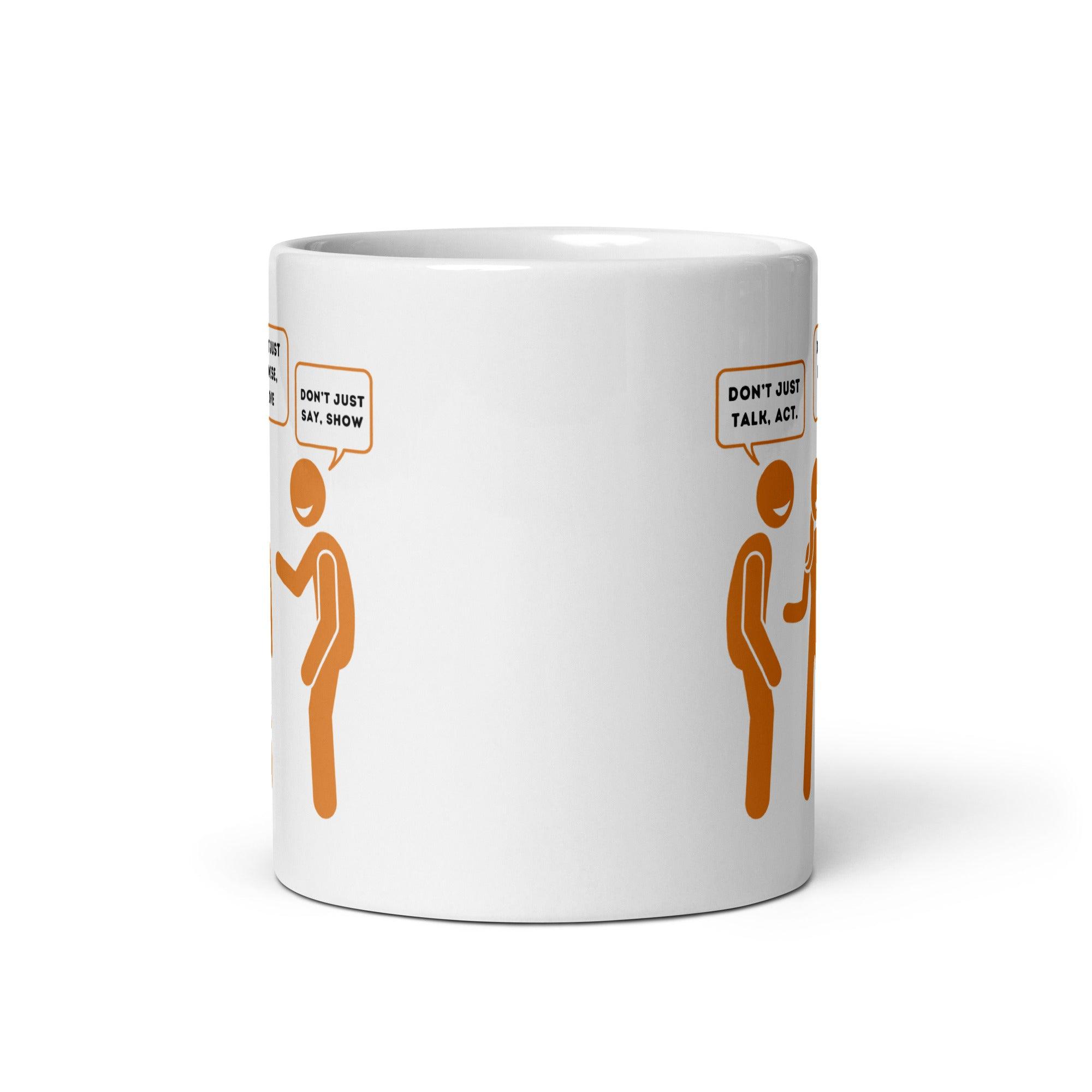 Action Reminder Ceramic Mug - Inspire Cups