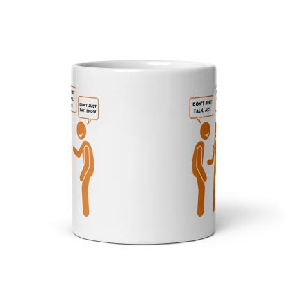 Action Reminder Ceramic Mug - Inspire Cups
